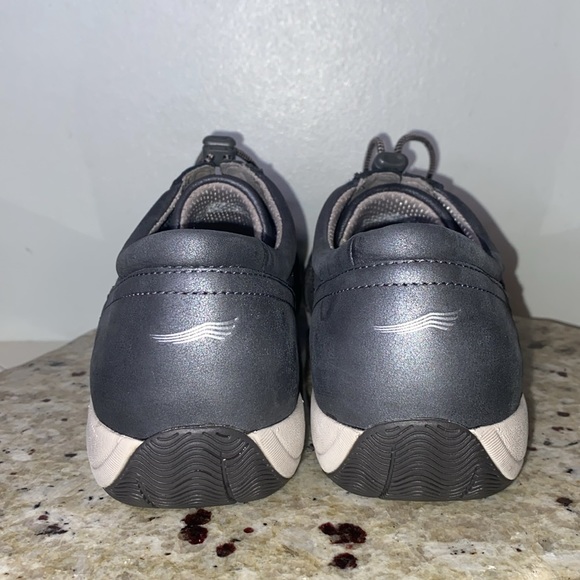 Women's Dansko Honor Charcoal/Metallic Leather Shoe-Size 41 (US 10.5-11) - Picture 7 of 12